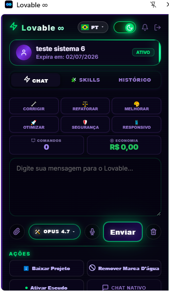 Chat Gold Ativo