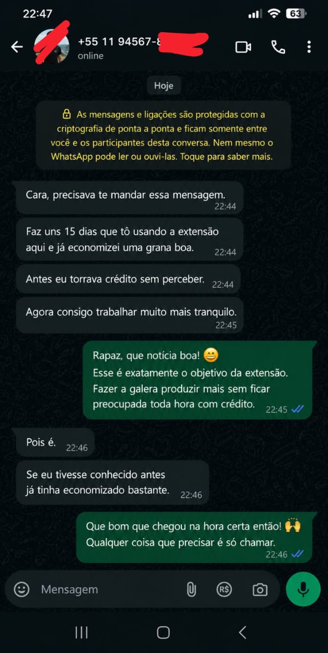 Feedback do Cliente 4
